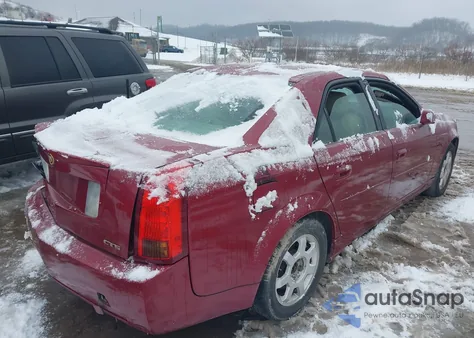 2004 Cadillac Cts Standard из США, поврежденный, VIN 1G6DM577740150315